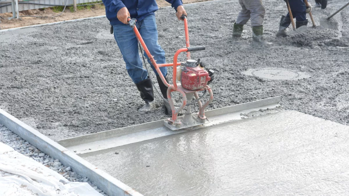 dalle béton terrasse : Dalle béton