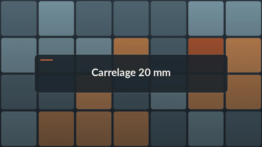 carrelage 20 mm extérieur épais posé sur plots sur une terrasse