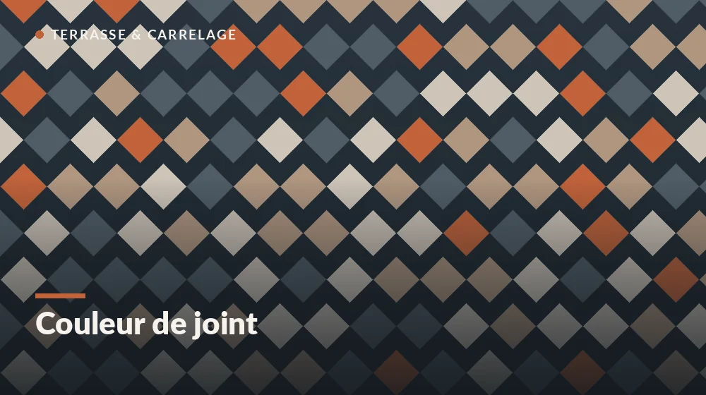 joint de carrelage : entretien d'un joint clair et d'un joint foncé en pièce humide
