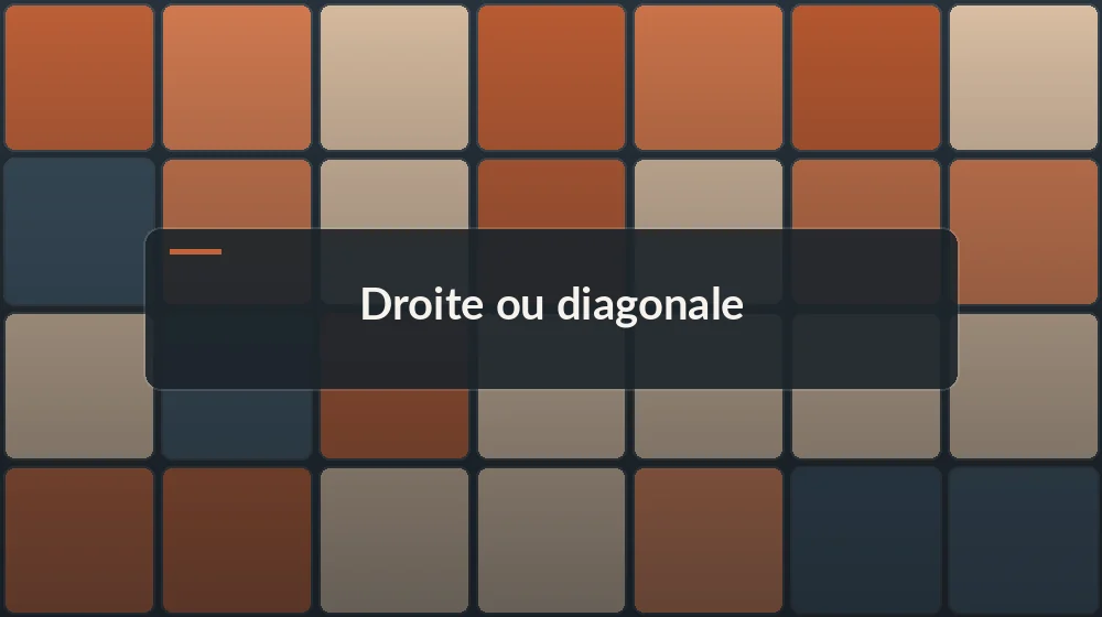 pose de carrelage en diagonale : losanges orientés à 45 degrés dans un séjour