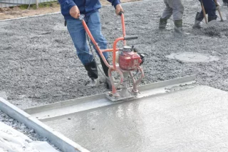 dalle béton terrasse : Dalle béton
